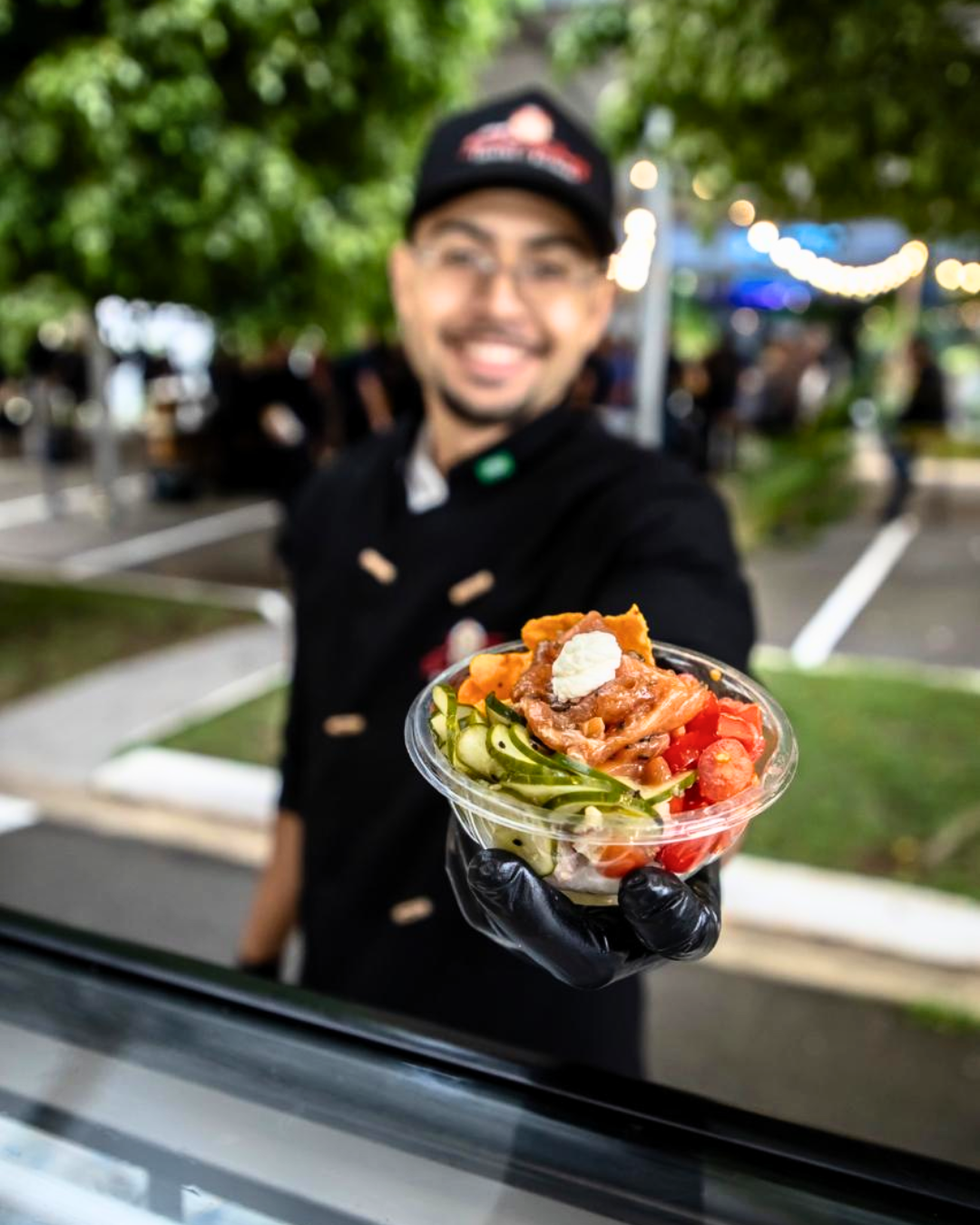 Poke e Pratos Quentes — buffet japonês para eventos em Jundiaí e região