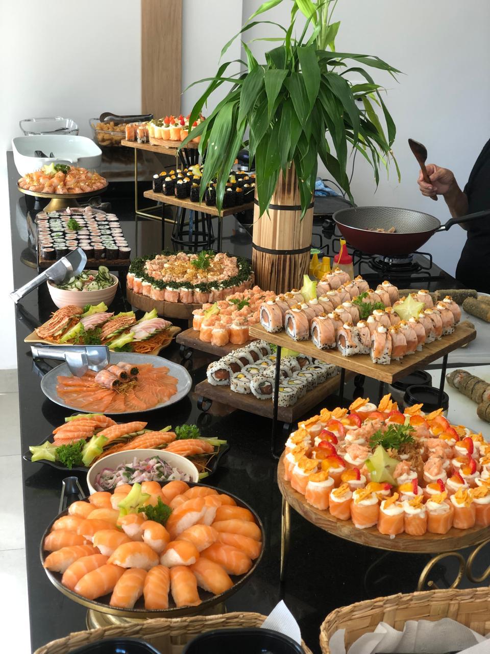 Ilha Japonesa — Joe Sushi Eventos